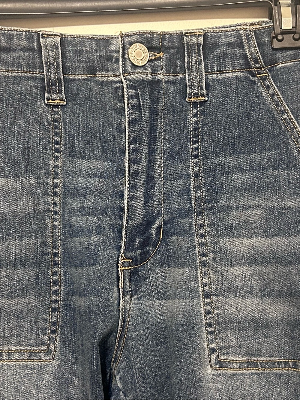 Dickies Women's Blue Skinny Cargo Jeans size 7 - Picture 5 of 8